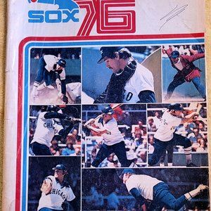 1976 The Chicago White Sox Official Program/Scorecard